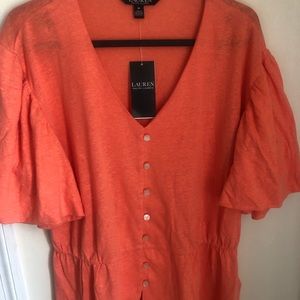 Brand new Lauren blouse size M. Beautiful design and at amazing price. Only 1